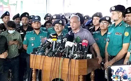 Home Adviser Assures Robust Security in Dhaka During Eid