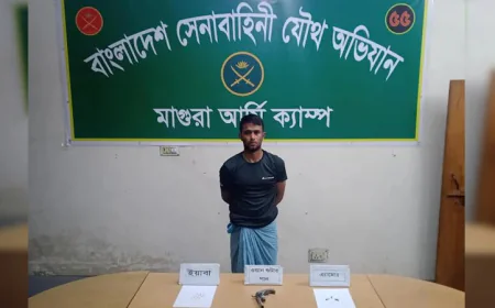 Army Arrests Magura Man with Firearms and Drugs