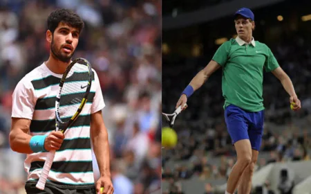 Alcaraz Faces Fiery Sinner to Defend French Open Title