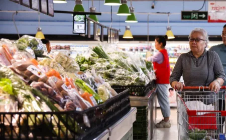 China Consumer Prices Decline for Fourth Consecutive Month