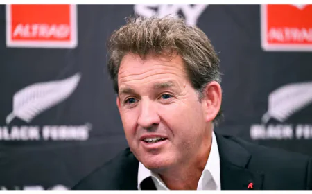 New Zealand Rugby CEO Mark Robinson to Step Down at Year’s End