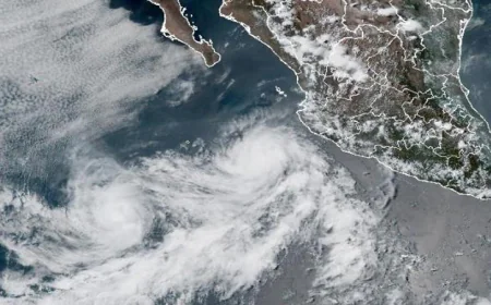 Hurricane Barbara Marks Start of Pacific Storm Season Near Mexico