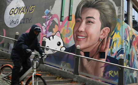 Two BTS Stars Discharged from South Korean Military Service