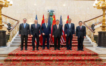 Asian Markets Rise as China-US Talks Enter Second Day