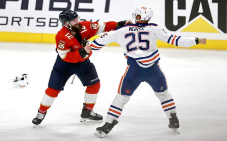 Panthers Dominate Oilers in Thrilling Battle, Take Lead in Stanley Cup Final
