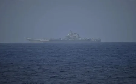 Tokyo Reports First Sighting of Two Chinese Aircraft Carriers in Pacific