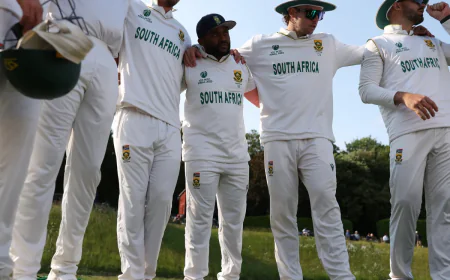 South Africa Aim to Shed 'Chokers' Label in World Test Championship Final