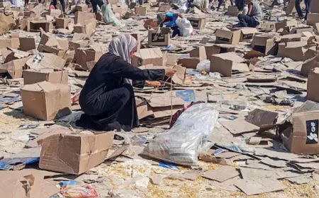 GHF Reports Hamas Attack on Bus, Slaying Five Aid Workers