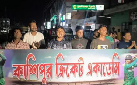 Khulna Celebrates Miraz's ODI Captaincy with Joyous Procession