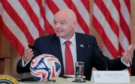 ‘New Era’ for Football Begins with Club World Cup: Infantino