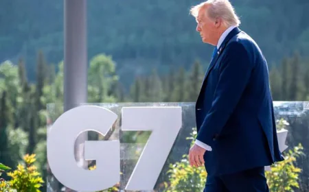 Trump Abruptly Departs Summit Amid Escalating Iran Crisis