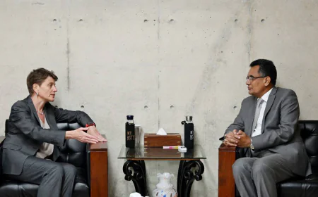 UN Resident Coordinator Meets with Foreign Secretary