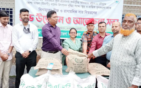 Farmers get free seeds, fertilizer in Kalai