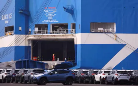 Japan's Auto Exports to the U.S. Decline Amid Tariff Pressures