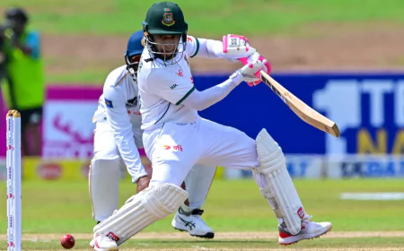 Historic Feat: Mushfiqur Breaks World Record in SL Test