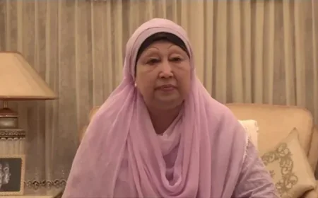 Khaleda Zia Returns to Gulshan Home After Evercare Hospital Check‑Up