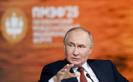 Putin Hints at Possible Russian Offensive on Ukraine’s Sumy