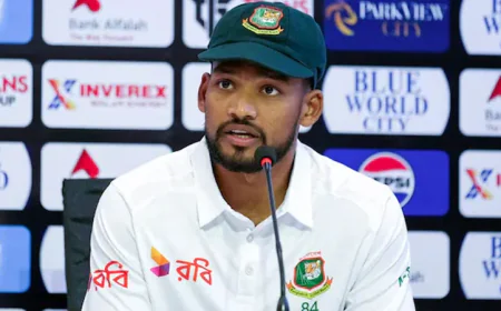 We Showed Great Character in Galle Test: Shanto