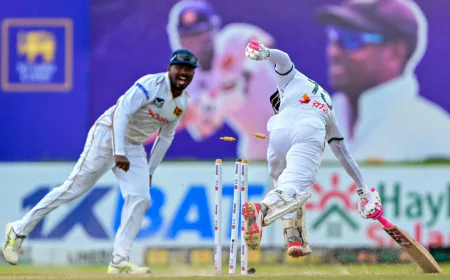 Galle Test Drawn After Bangladesh Give Sri Lanka a Scare