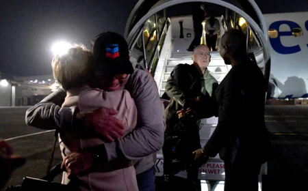 Two South Africans return home after pardon in Equatorial Guinea