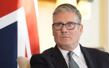 Starmer says Kneecap performance at Glastonbury is inappropriate