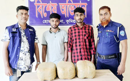 2 drug dealers held with hemp in Homna