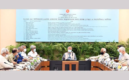 ECNEC Sanctions 17 Projects Valued at Tk 8,974.28 Cr