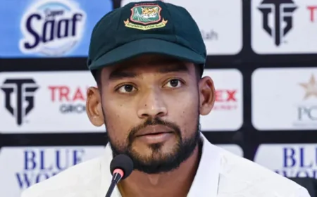 Shanto climbs to career-best ranking after twin centuries against Sri Lanka