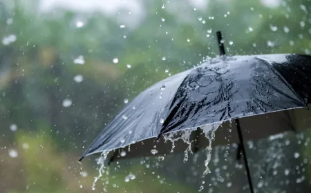 Rain Forecast Issued Nationwide by Met Office