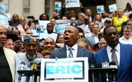 NYC mayor launches re-election bid, slams Democrat Mamdani