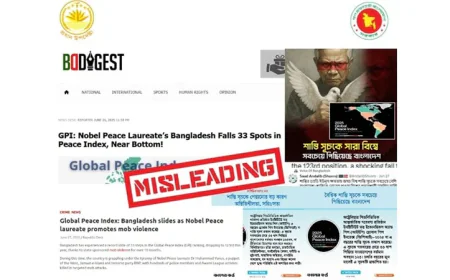 Press wing terms GPI decline claim under current government misleading