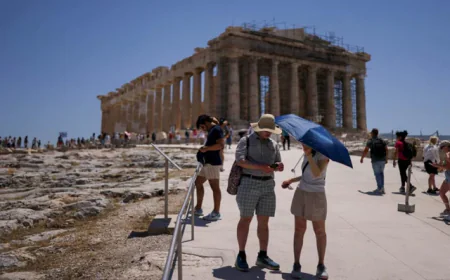 Europe bakes under first summer heatwave as continent warms