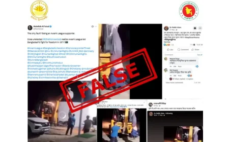 Indian footage falsely shared as torture of AL man: press wing