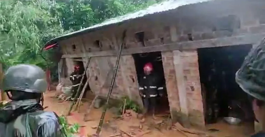 Four Family Members Killed in Sylhet Hillock Collapse