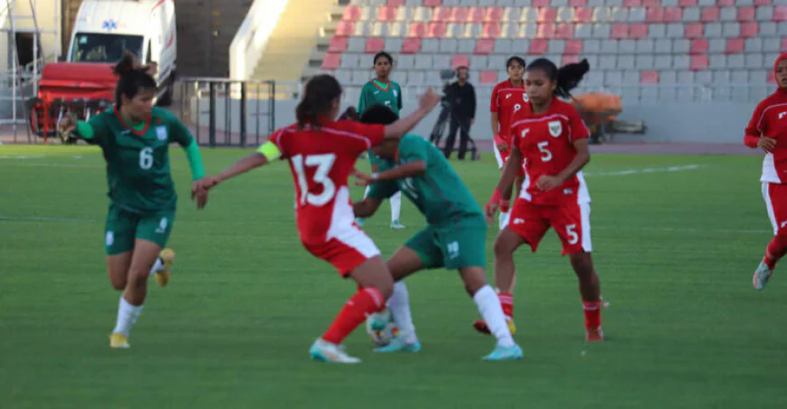 Bangladesh Girls Hold Indonesia in Tri-Nation Tie