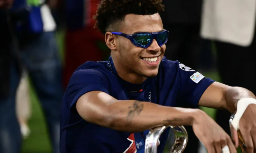 Teenager Doue Shines as PSG Clinch Champions League Title
