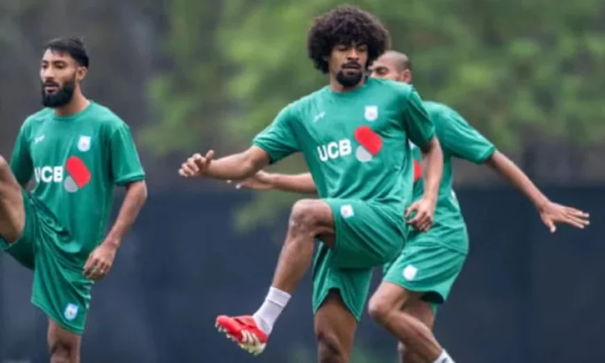 Hamza Choudhury Arrives in Dhaka for Asian Cup Qualifier Against Singapore