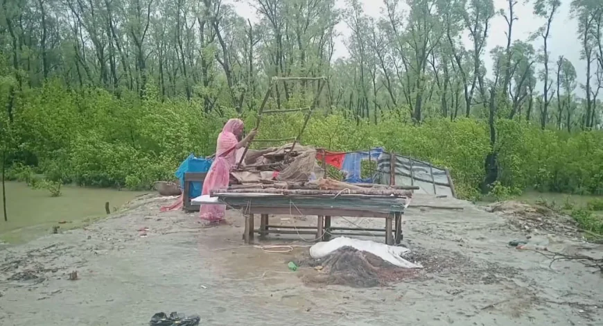 People of 3 chars in Char Fasson struggle to survive