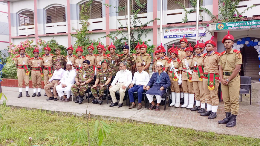 BNCC platoon launched in Hajiganj Degree College