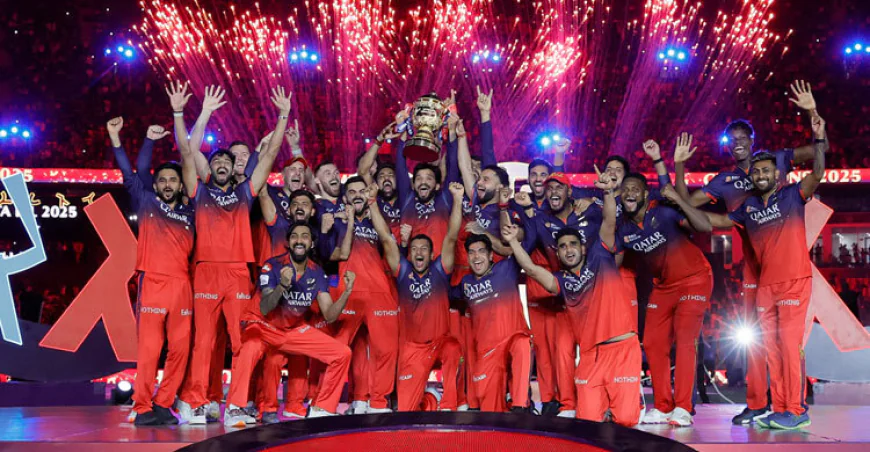 Kohli Shines as RCB Win Maiden IPL Title