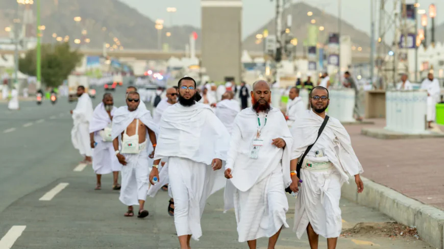 Muslim pilgrims 'stone the devil' as hajj nears end in Saudi Arabia