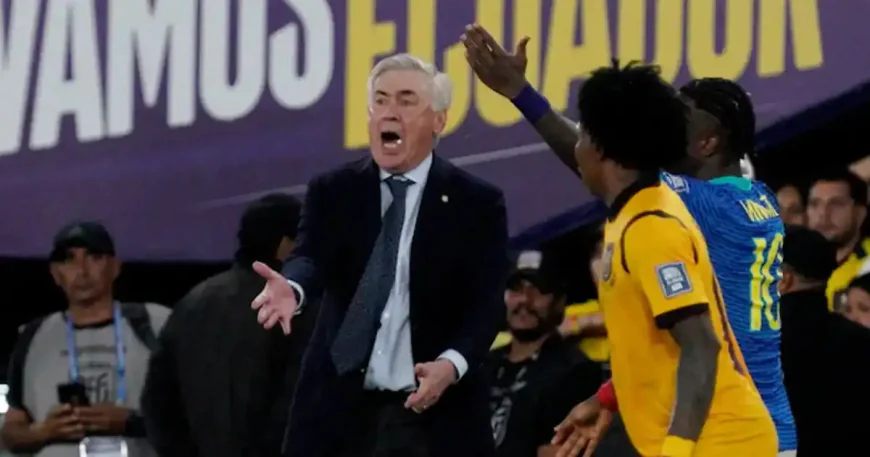 Brazil Draw with Ecuador in Ancelotti’s Coaching Debut