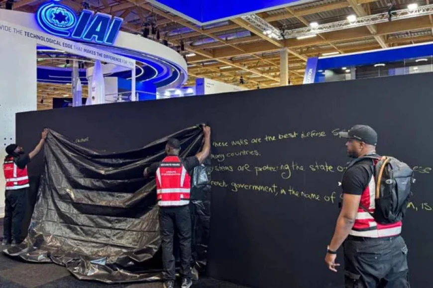 France Closes Israeli Arms Exhibits at Paris Air Show