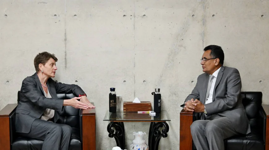 UN Resident Coordinator Meets with Foreign Secretary
