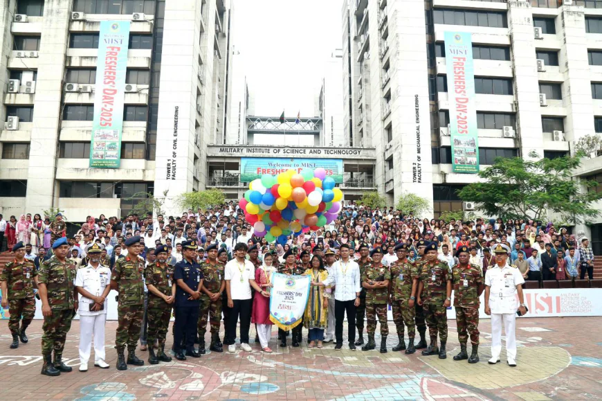 MIST Welcomes New Students with ‘Freshers Day-2025’ Celebration