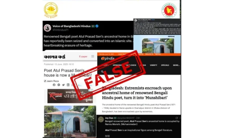 Atul Prasad’s Home Not Encroached, Says Press Wing Amid Controversy