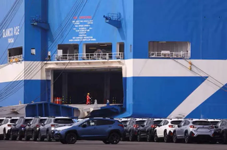 Japan's Auto Exports to the U.S. Decline Amid Tariff Pressures