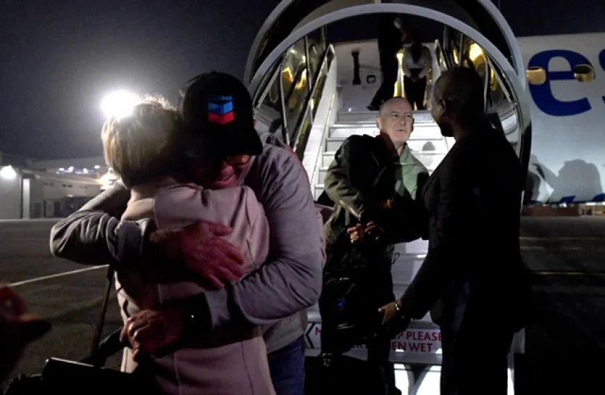 Two South Africans return home after pardon in Equatorial Guinea