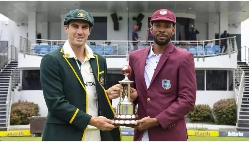 Australia opt to bat first in first Test against West Indies