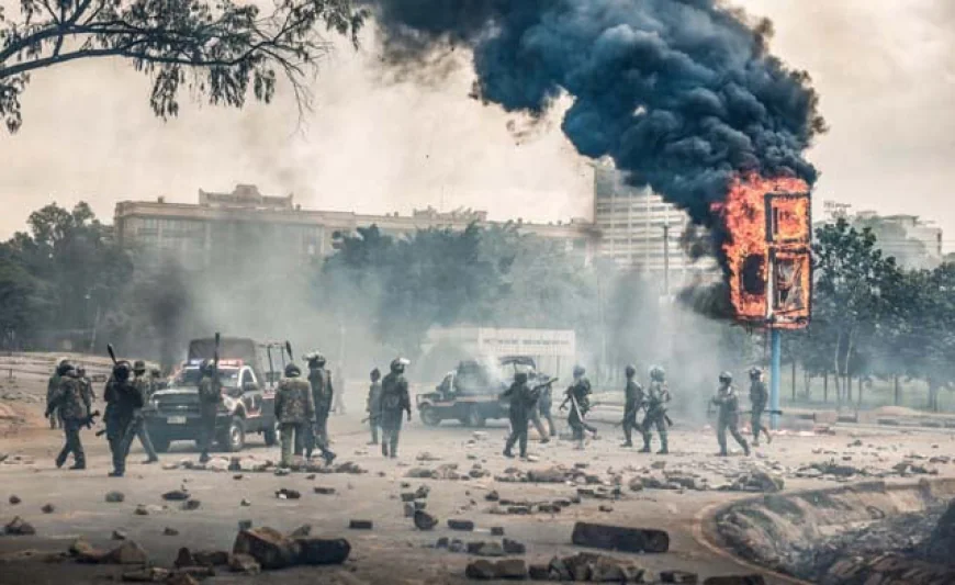 Violence Erupts During Kenya Anniversary Protests, 8 Reported Dead